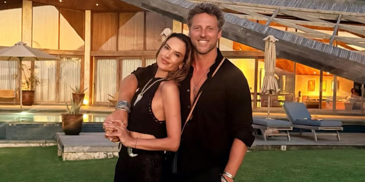 Supermodel Alessandra Ambrosio Relaxes In Bali With Boyfriend Buck Palmer