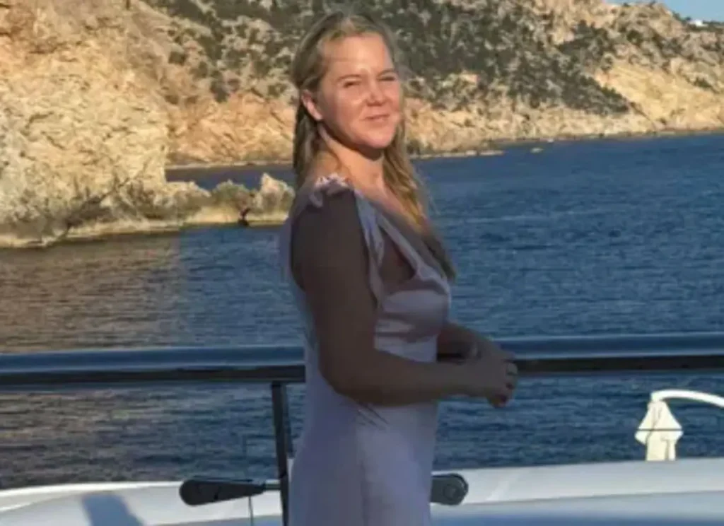 Amy Schumer Shows Off 50-Lbs. Weight Loss On Boating Vacation With Her Son