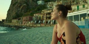 Ashley Graham on the beach in Scalia, Italy (Image: Instagram)