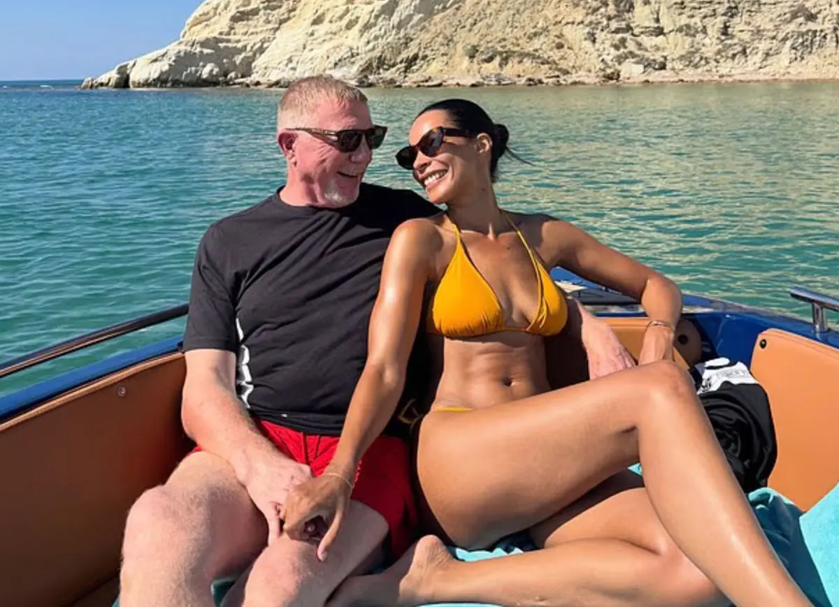 Boris Becker Soaks Up the Sicilian Sun On Tennis-Filled Family Getaway With Wife Lilian & Baby Zoë
