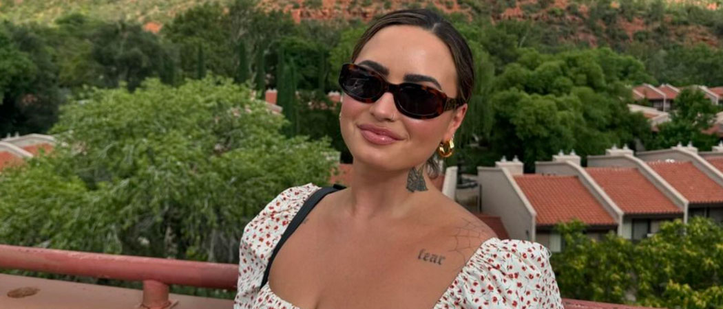 Demi Lovato Takes In Stunning Sedona’s Views With Fiancé