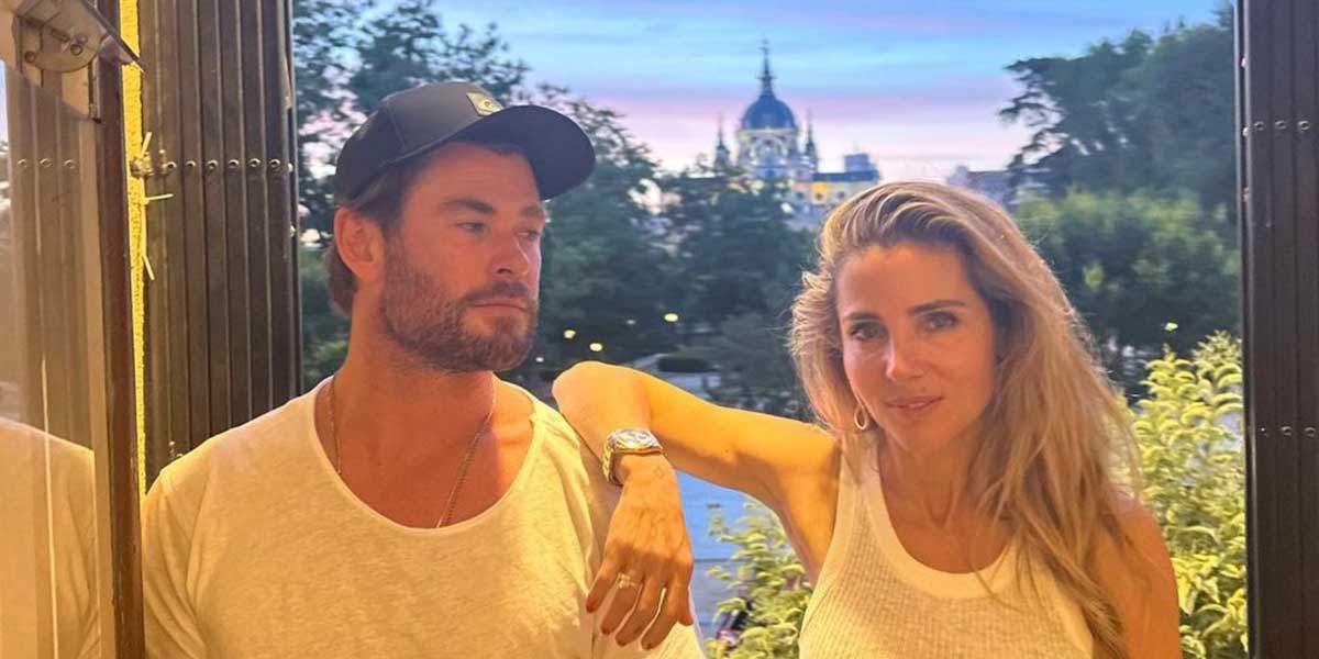 Elsa Pataky Enjoys Rosy Madrid Sunset With Husband Chris Hemsworth 