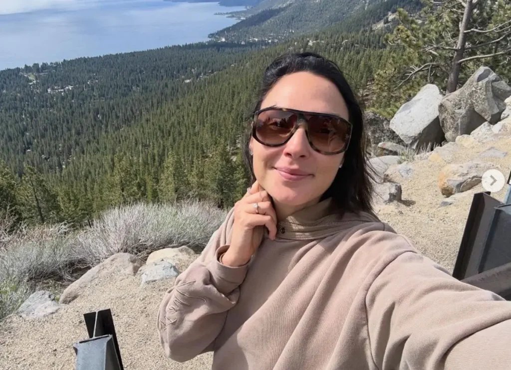 Gal Gadot Enjoys California’s Natural Scenery In Lake Tahoe
