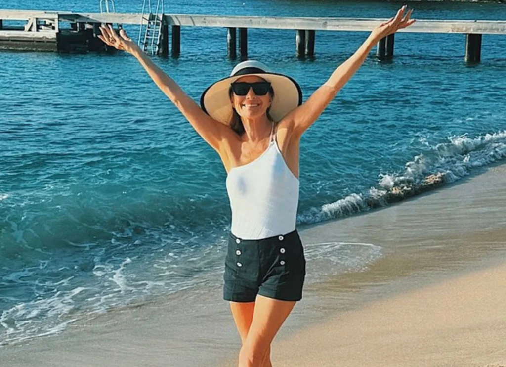Jane Seymour Enjoys The Mustique Sun Celebrating Her 75th Birthday