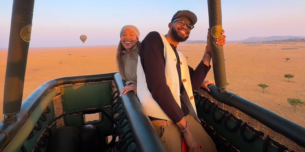 Jordyn Woods & Karl-Anthony Towns Share Glimpse Of Three-Country African Safari Honeymoon