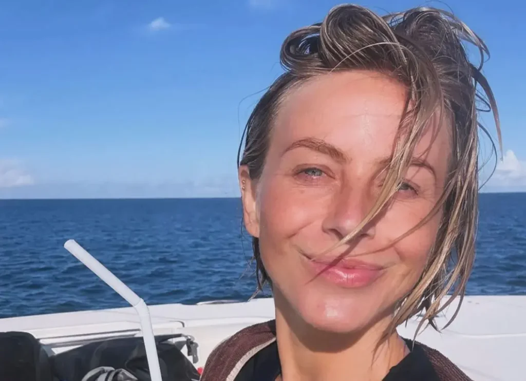 ‘DWTS’ Host Julianne Hough Enjoys Fun Surf Day, Accompanied By Friends