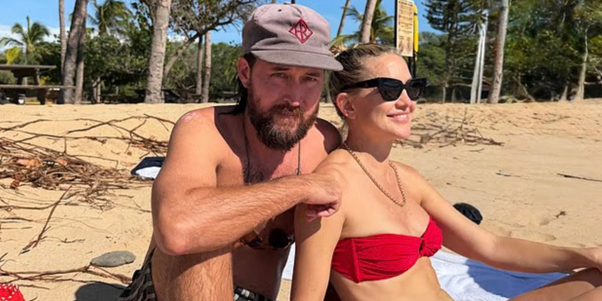 Kate Hudson Soaks Up The Sun On Lana’i For Best Friend Jennifer Meyer’s Star-Studded Hawaiian Wedding