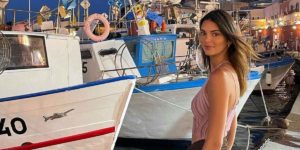 Kendall Jenner & Devin Booker enjoy Limoncello on Italy's Amalfi Coast (Image: Instagram)
