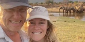 Kevin McKidd & Danielle Savre on safari in Zambia (Image: Instagram