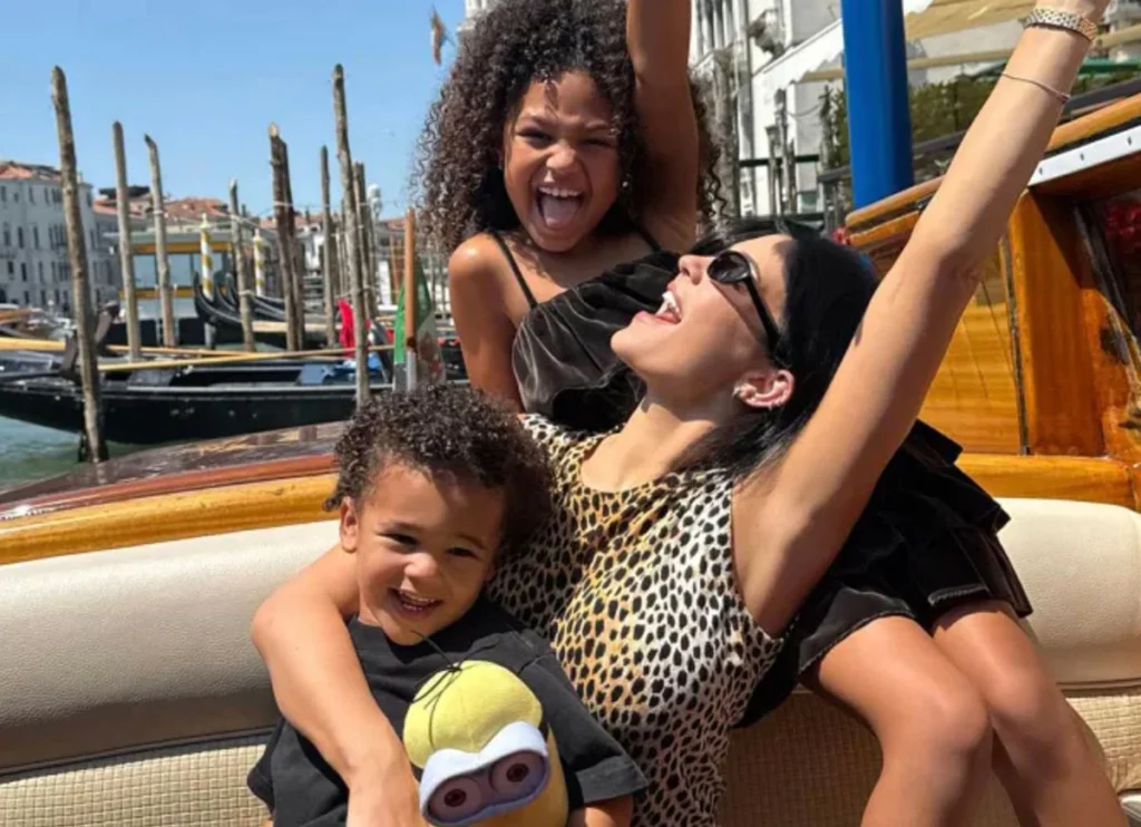 Kylie Jenner Spends Quality Time With Her Children In Venice During Bezos Wedding