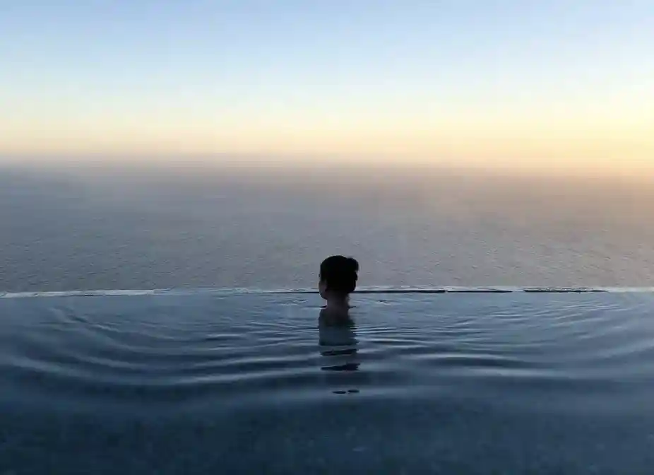 Lea Michele Takes In The Big Sur Views