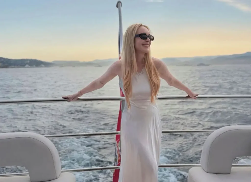 Lindsay Lohan’s Family Yacht Vacation Is Inspiring A New Kind Of Mediterranean Escape