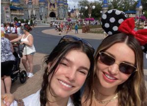 Miranda Kerr & Amélie Tremblay Kid Around At Disneyland (Image: Instagram)