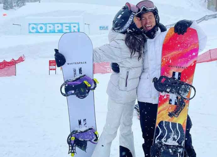 Nina Dobrev And Shaun White Ski – And Kiss – In Copper Mountain, Colorado