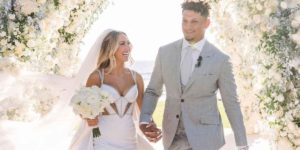 Patrick Mahomes gets married in a magical Maui destination wedding (Image: Instagram)