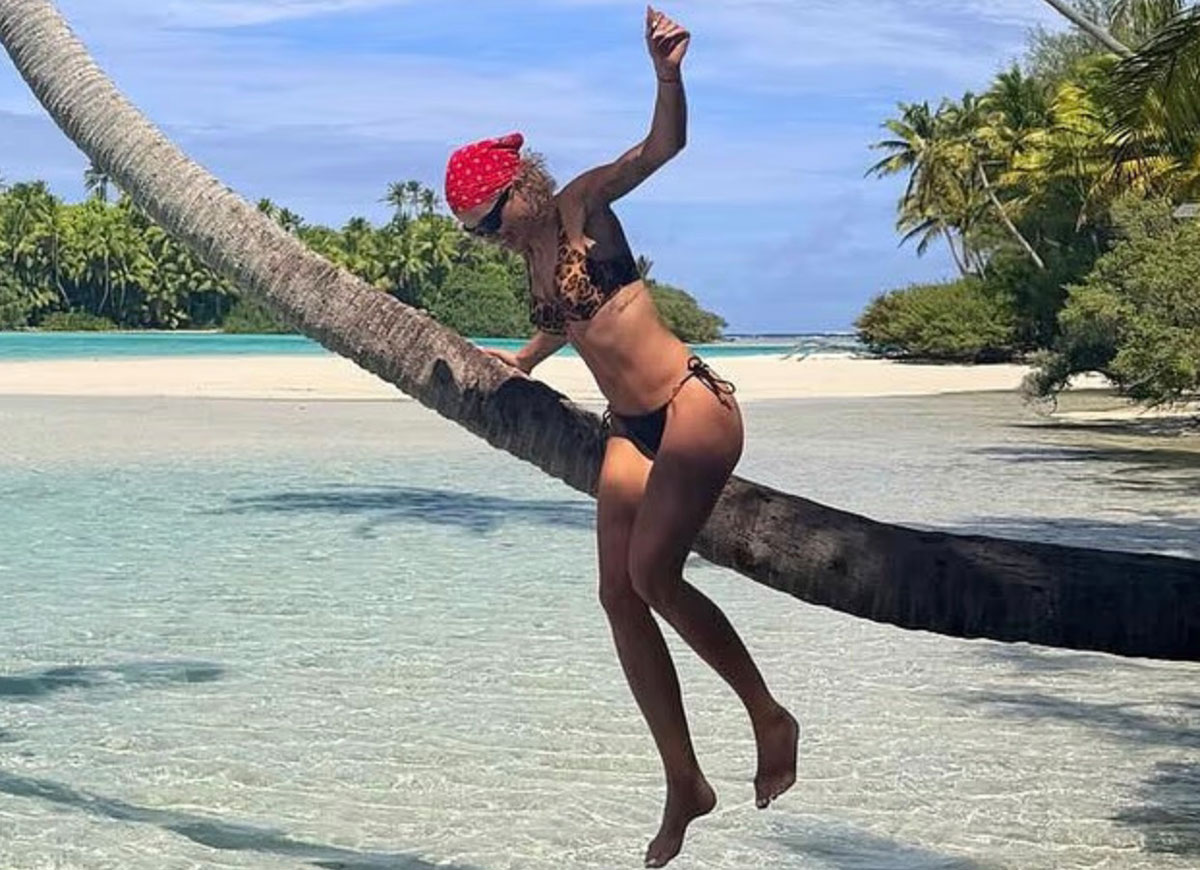 Rita Ora Shows Off Stunning Figure During Island Vacation