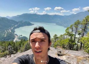 Stellan Bettany on Chief Mountain, B.C. (Image: Instagram)