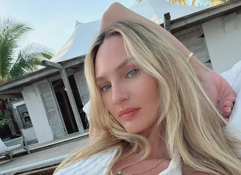 Supermodel Candice Swanepoel Makes Waves In New Swimwear Collection During Tropical Getaway