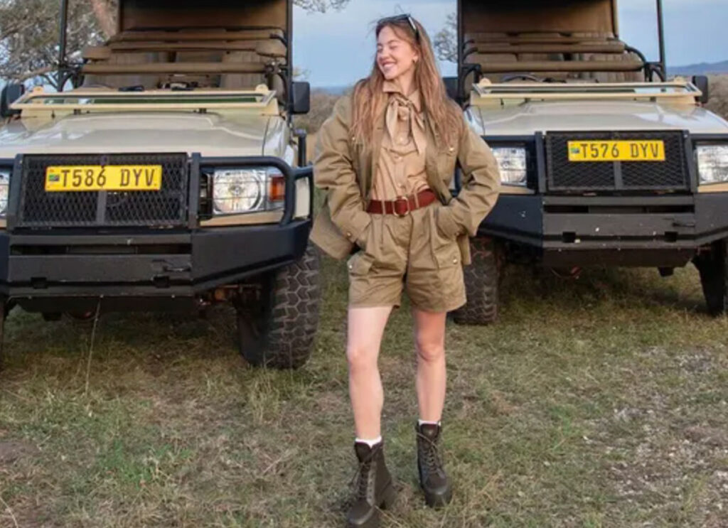 Sydney Sweeney Unleashes Her Fierce Side In African Safari 