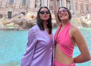 Vanessa Hudgens takes sister Stella on colorful trip to Rome (Image: Instagram)