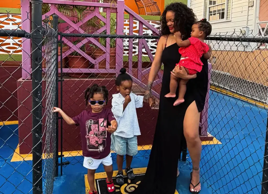 Rihanna Shares Rare Photos of All 3 Kids During Emotional Visit to Childhood Home In Barbados